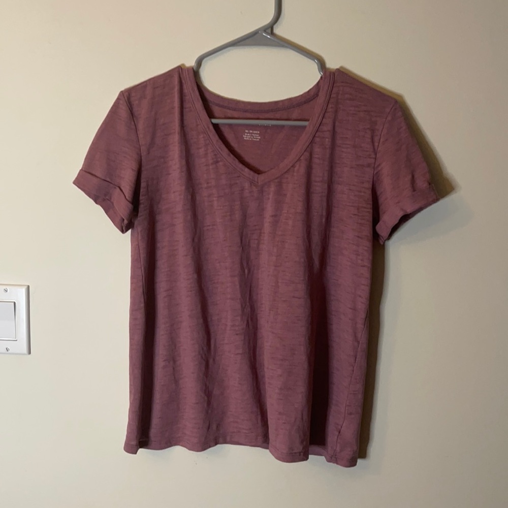 Rolled sleeve shirt